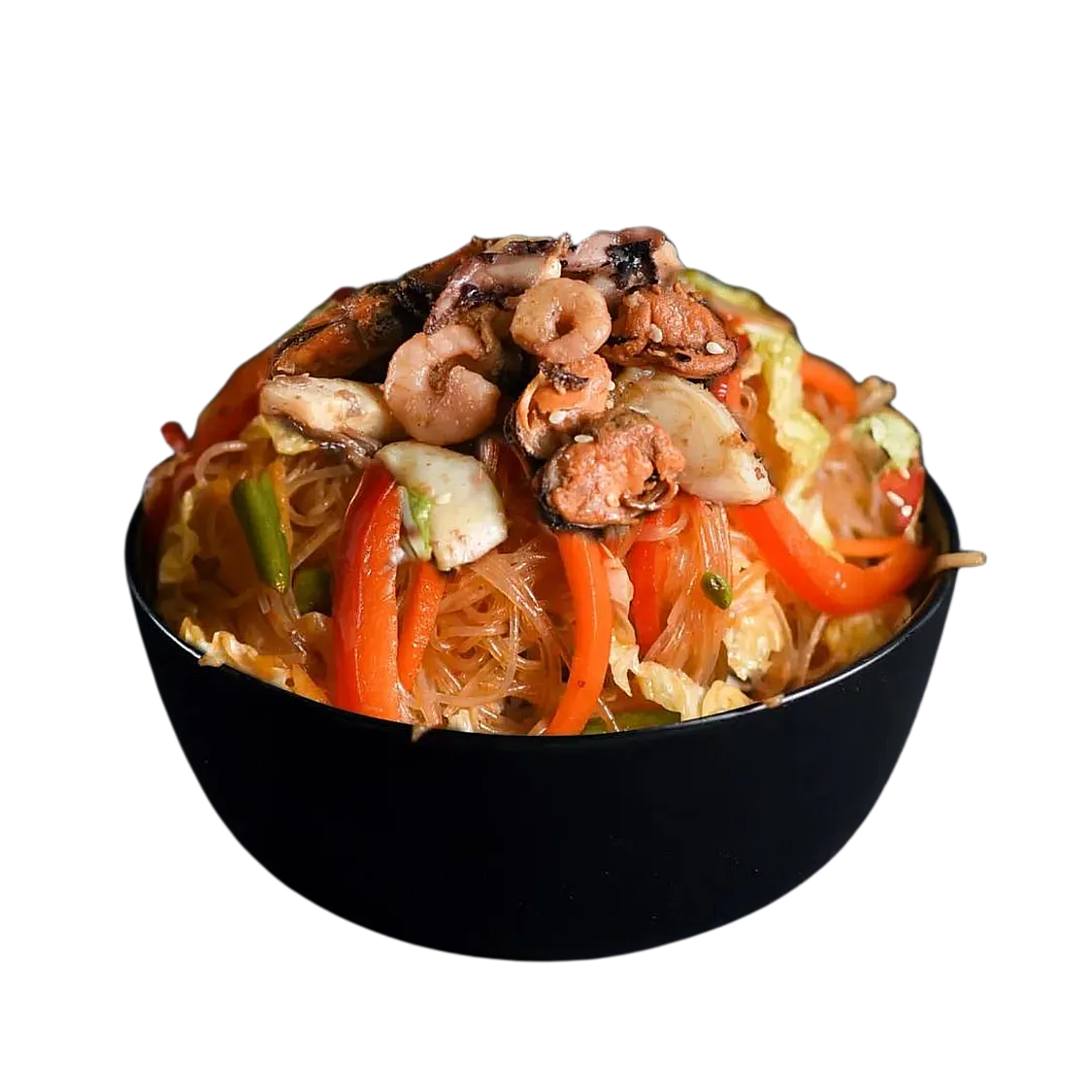 Funchoza with Seafood